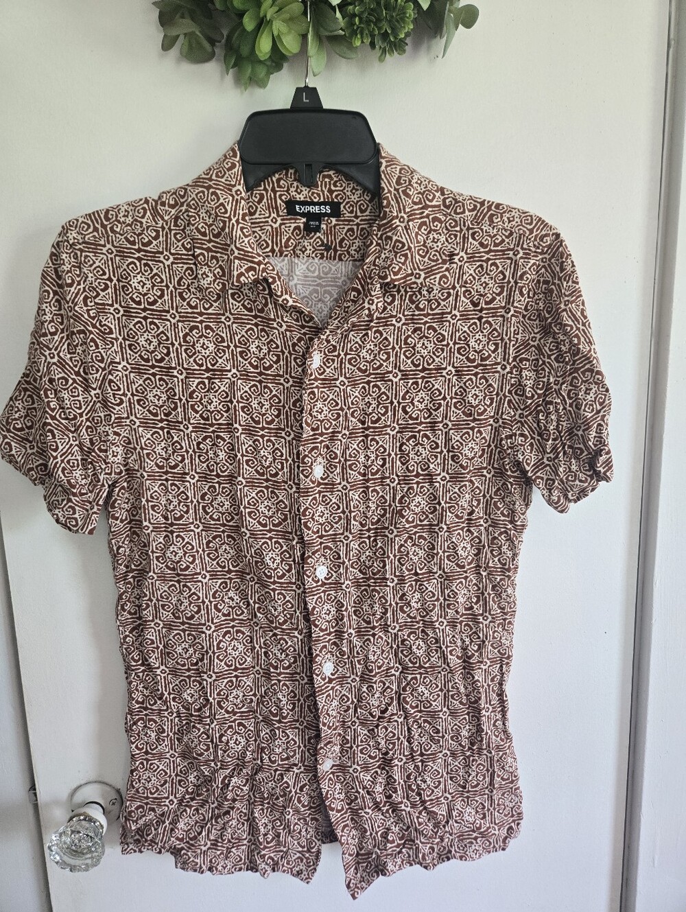 Express Button Up Dress Shirt